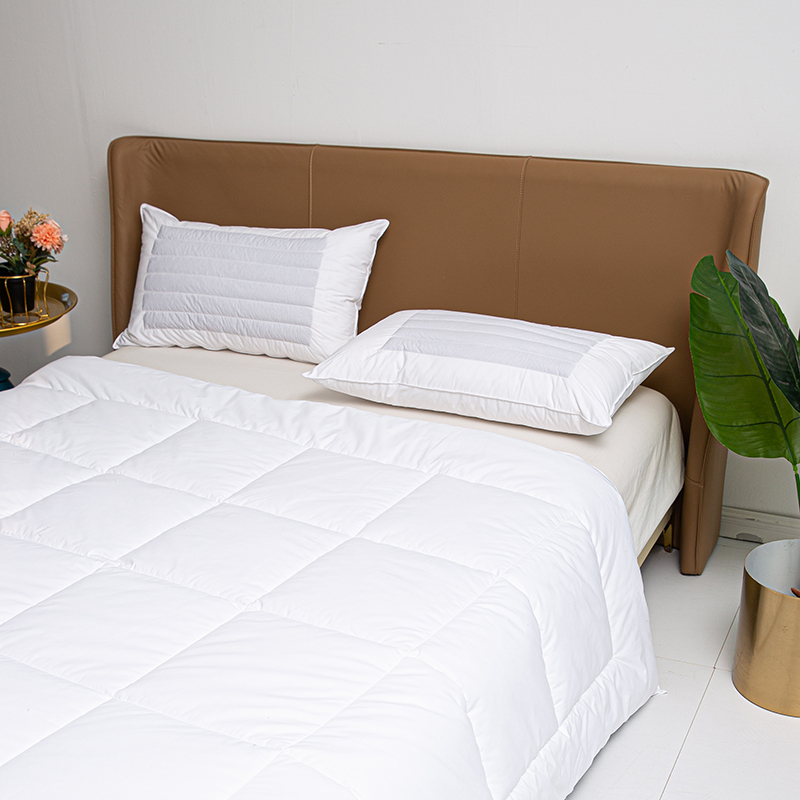 100% Bomuld 300g Fyld Dyne Sommerdyne Quiltet Hvid Dynesæt Fremstilling 100% Bomuld 300g Fyld Dyne Sommerdyne Quiltet Hvid Dynesæt Fremstilling