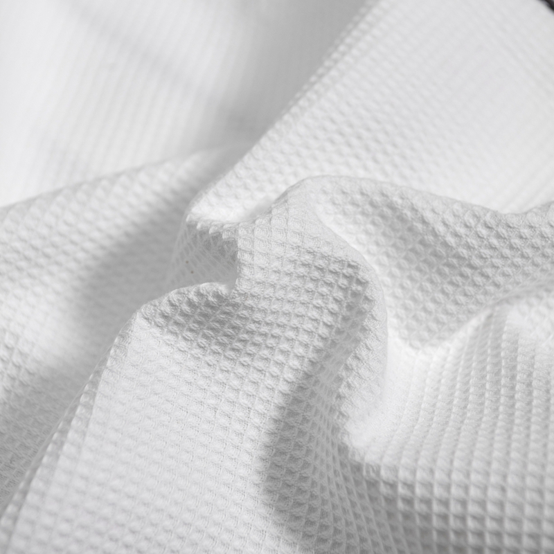 100% ren bomuld Lille vaffel Kimono krave Hotel badekåbe 100% ren bomuld Lille vaffel Kimono krave Hotel badekåbe