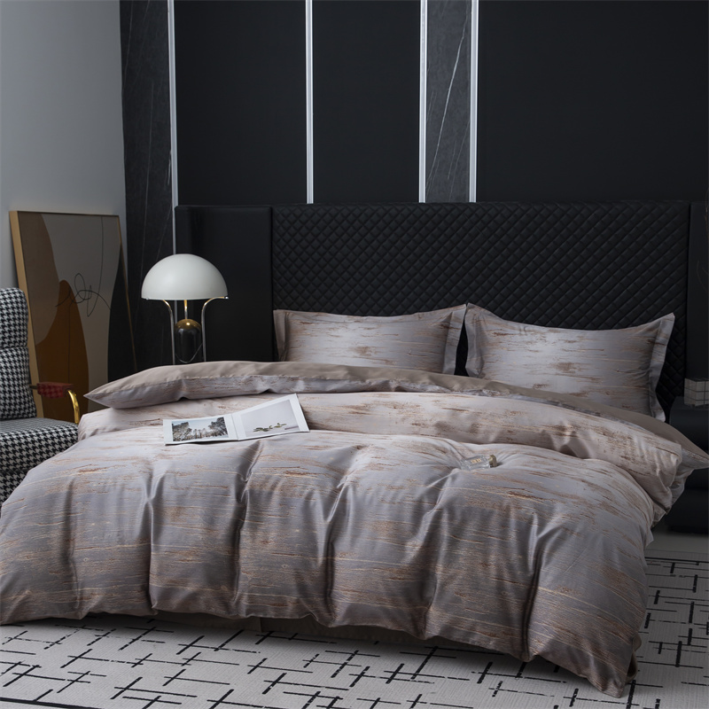 100S Bomuld Nyt Design Digital Print Sengetøj Sæt 100S Bomuld Nyt Design Digital Print Sengetøj Sæt