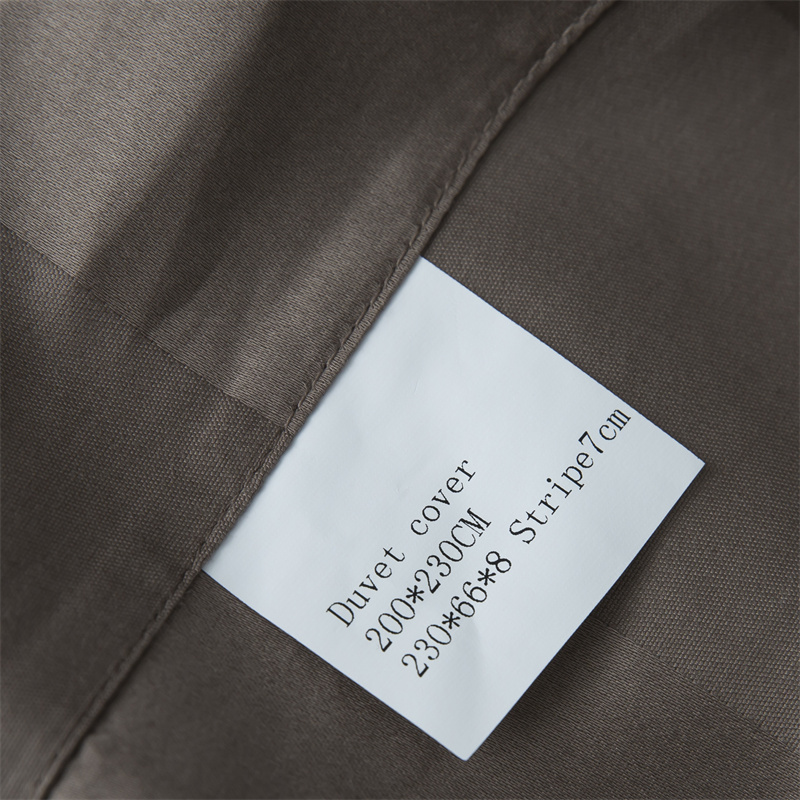 7 cm Satin Stripe 750TC Bomuld Satin Sengesæt 7 cm Satin Stripe 750TC Bomuld Satin Sengesæt