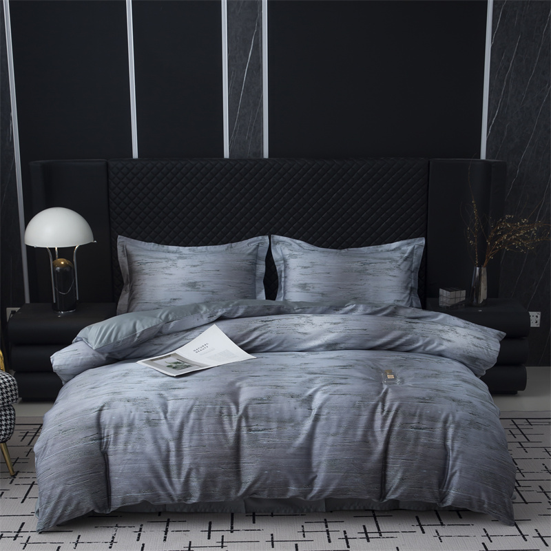 Impressionistisk Digital Print 100S Bomuld Sengesæt