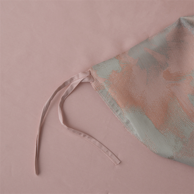 Impressionistisk garnfarvet Jacquard 80S bomuldssengesæt Impressionistisk garnfarvet Jacquard 80S bomuldssengesæt