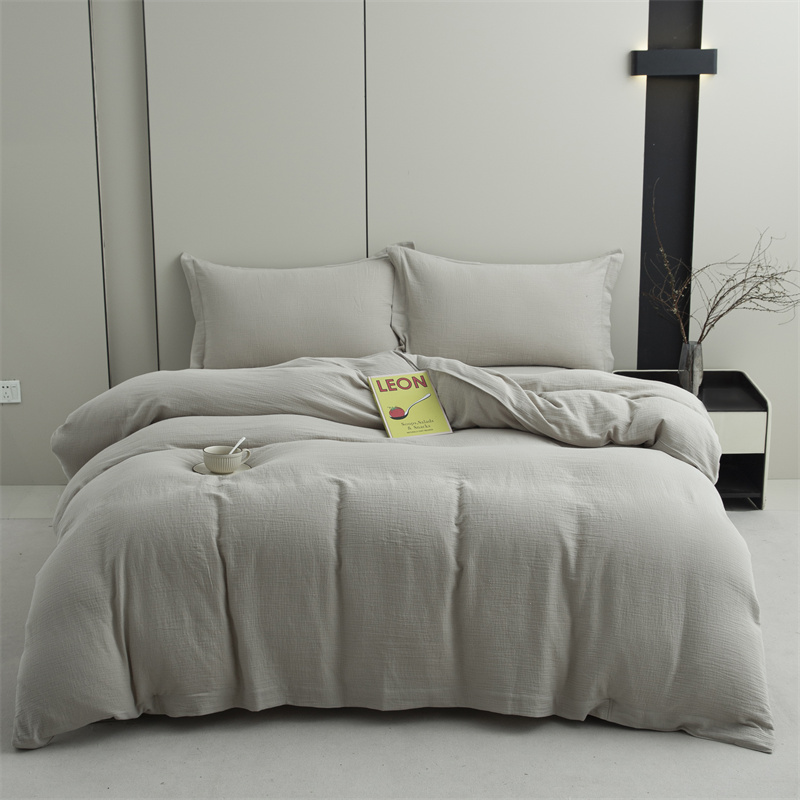 Dobbeltlags Gaze 100% Bomuldsstof Super blødt sengesæt