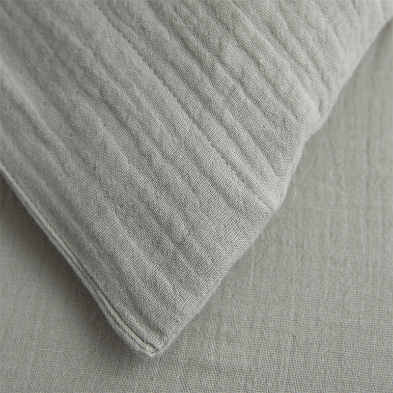 Dobbeltlags Gaze 100% Bomuldsstof Super blødt sengesæt Dobbeltlags Gaze 100% Bomuldsstof Super blødt sengesæt