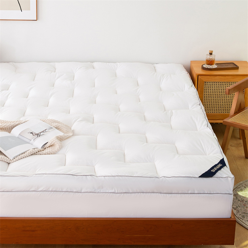 Queen Size Microfiber Fyldning Topmadras 5cm 7cm 10cm Højde Queen Size Microfiber Fyldning Topmadras 5cm 7cm 10cm Højde