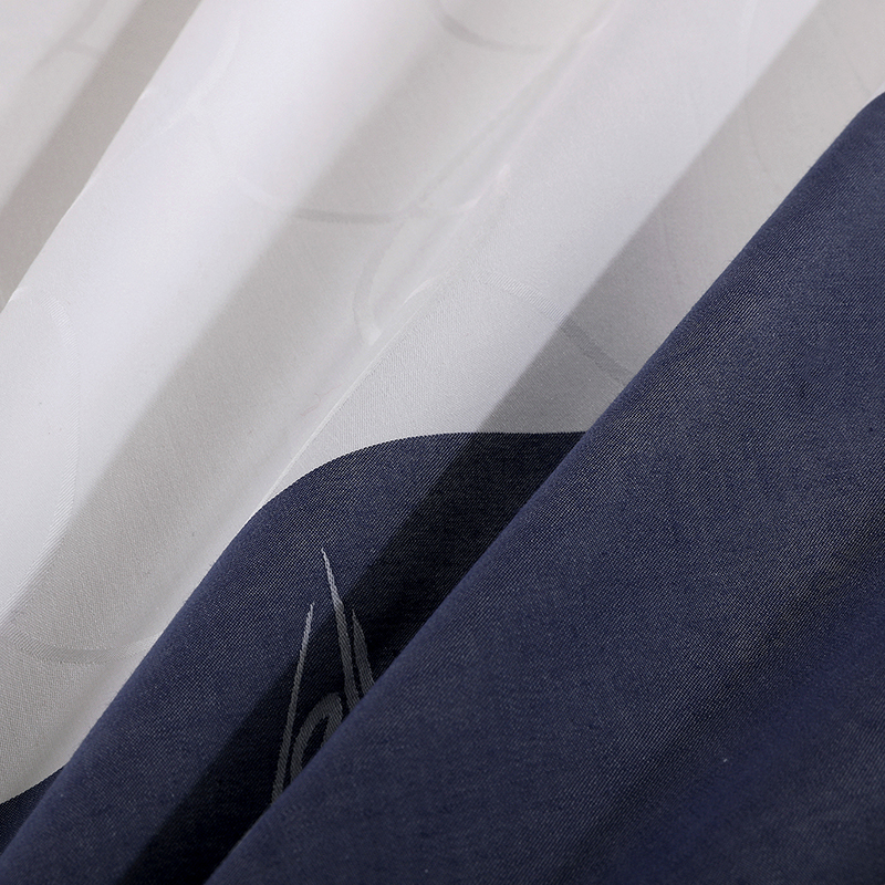 Garnfarvet tilpasset logo 100% bomuld Sengesæt Garnfarvet tilpasset logo 100% bomuld Sengesæt